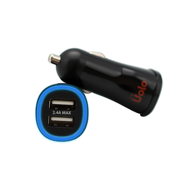 Uolo Volt 2.4A Dual USB Smart Car Charger